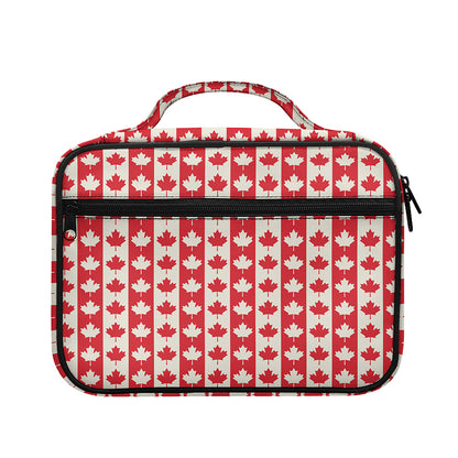 Canadian Maple Leaf Pattern Print Briefcase Bible Bag