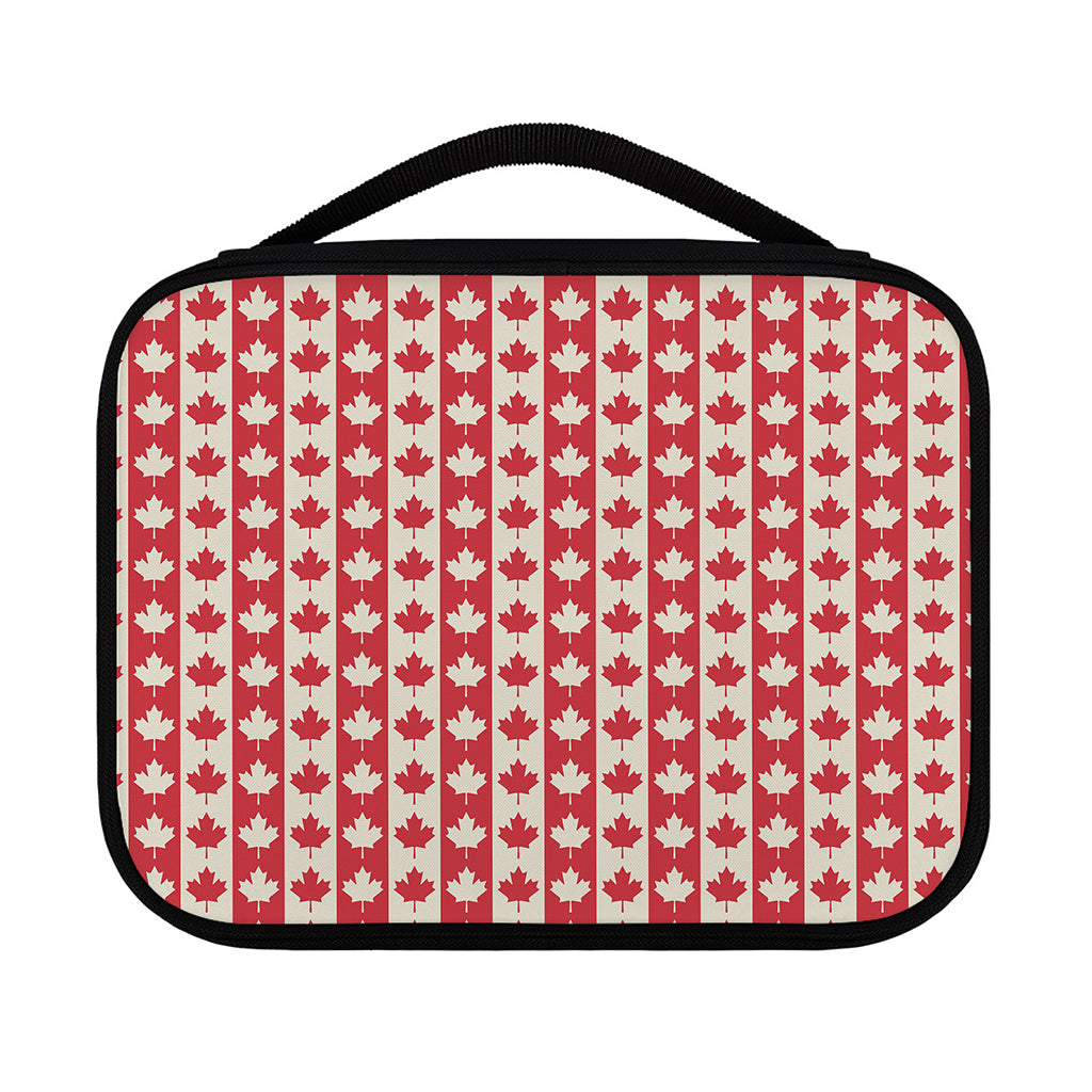 Canadian Maple Leaf Pattern Print Classic Bible Case