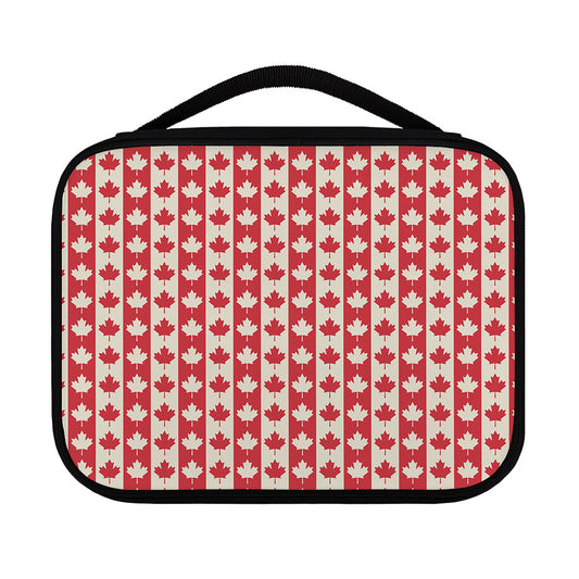 Canadian Maple Leaf Pattern Print Classic Bible Case