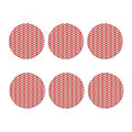 Canadian Maple Leaf Pattern Print Coaster Set