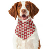 Canadian Maple Leaf Pattern Print Dog Bandana