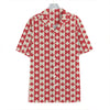 Canadian Maple Leaf Pattern Print Hawaiian Shirt