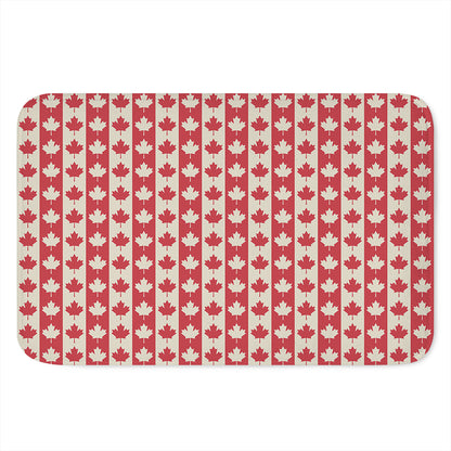 Canadian Maple Leaf Pattern Print Indoor Door Mat