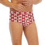 Canadian Maple Leaf Pattern Print Men's Briefs