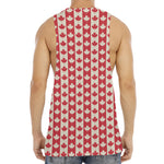 Canadian Maple Leaf Pattern Print Men's Muscle Tank Top