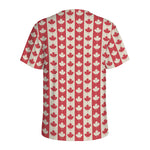Canadian Maple Leaf Pattern Print Men's Sports T-Shirt