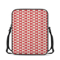 Canadian Maple Leaf Pattern Print Rectangular Crossbody Bag