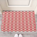 Canadian Maple Leaf Pattern Print Rubber Doormat