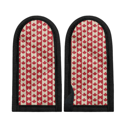 Canadian Maple Leaf Pattern Print Skillet Handle Cover