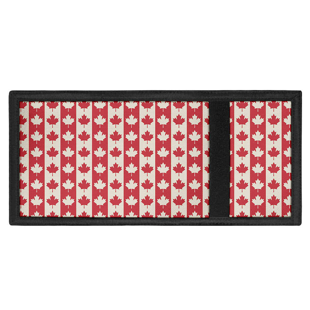 Canadian Maple Leaf Pattern Print Trifold Wallet