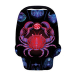 Cancer And Astrological Signs Print Baby Seat Cover