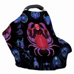 Cancer And Astrological Signs Print Baby Seat Cover