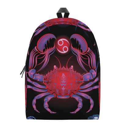 Cancer And Astrological Signs Print Backpack