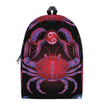 Cancer And Astrological Signs Print Backpack
