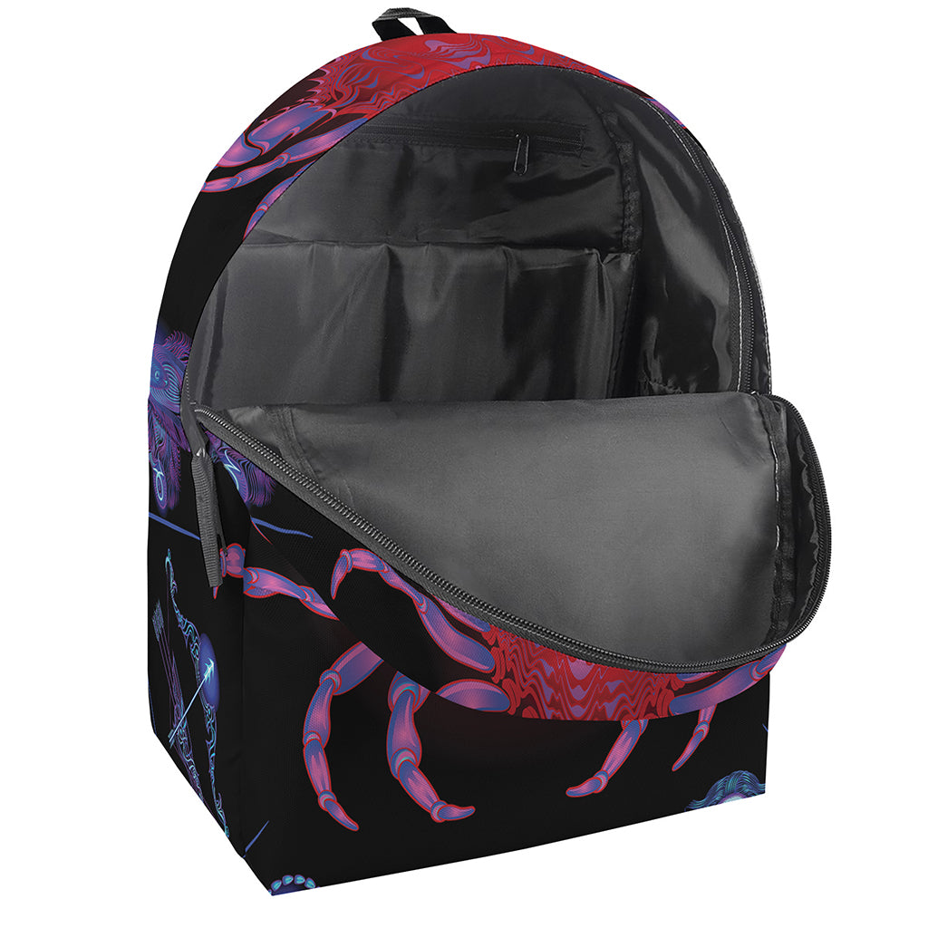 Cancer And Astrological Signs Print Backpack