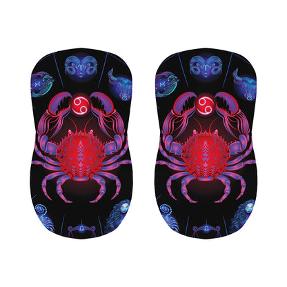 Cancer And Astrological Signs Print Bar Stool Covers