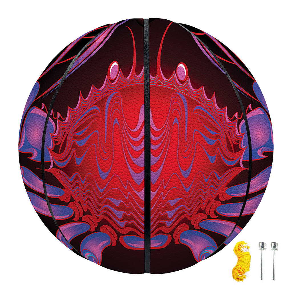 Cancer And Astrological Signs Print Basketball