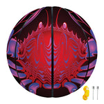 Cancer And Astrological Signs Print Basketball