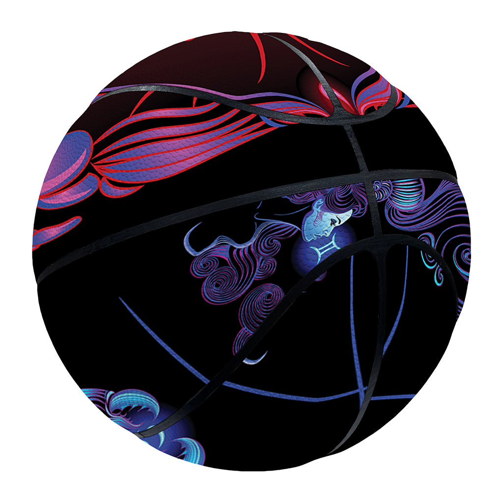Cancer And Astrological Signs Print Basketball