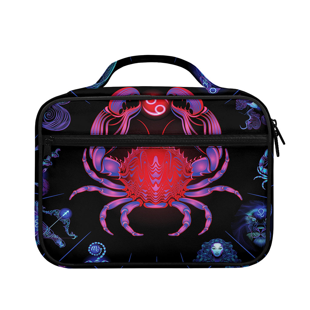 Cancer And Astrological Signs Print Briefcase Bible Bag