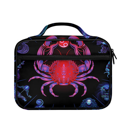 Cancer And Astrological Signs Print Briefcase Bible Bag