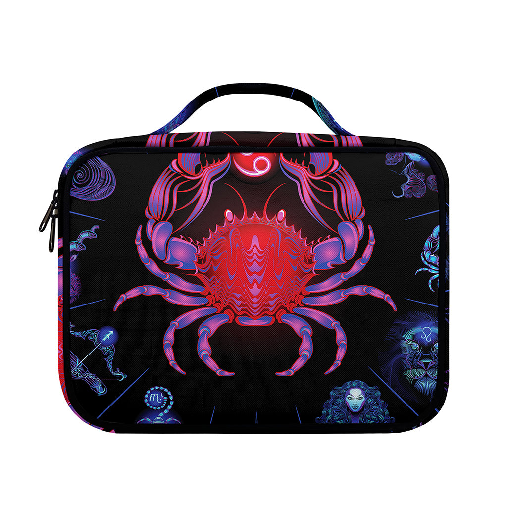 Cancer And Astrological Signs Print Briefcase Bible Bag