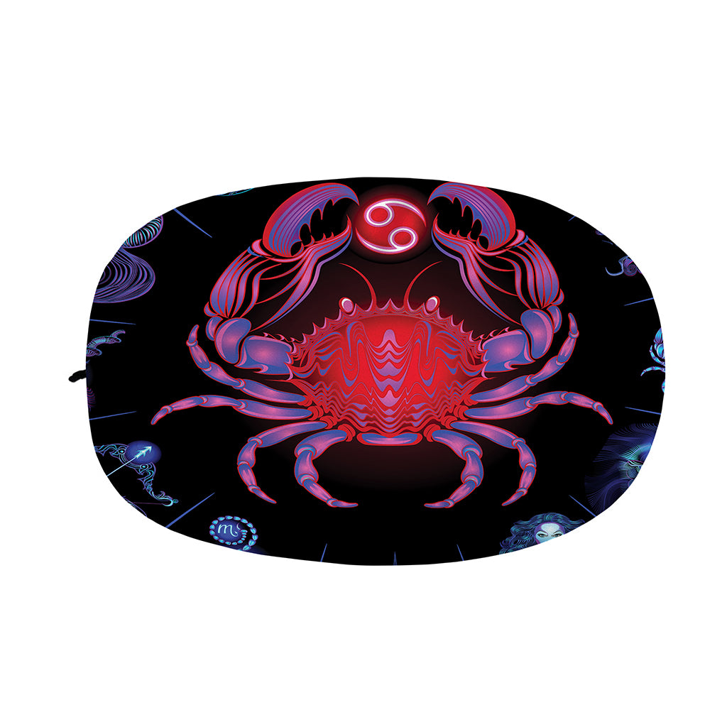 Cancer And Astrological Signs Print Car Side Mirror Covers