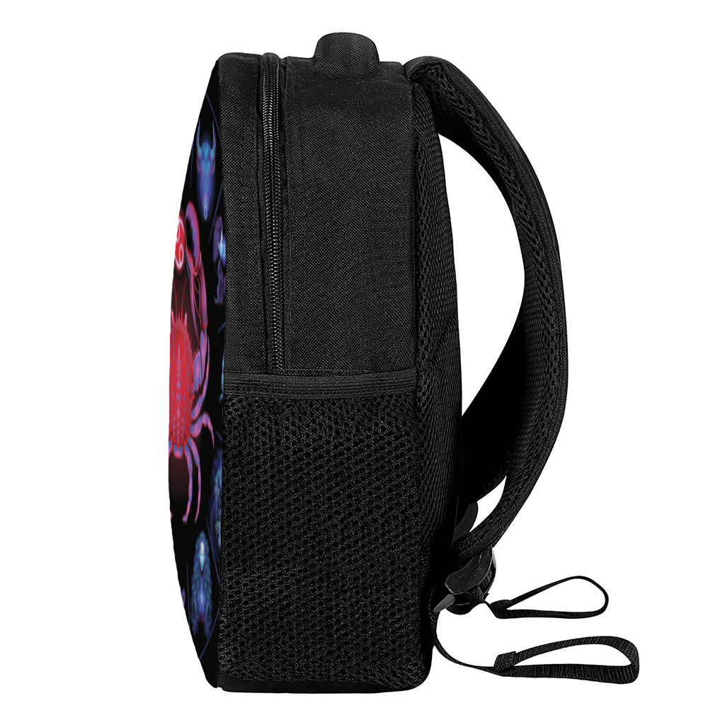 Cancer And Astrological Signs Print Casual Backpack