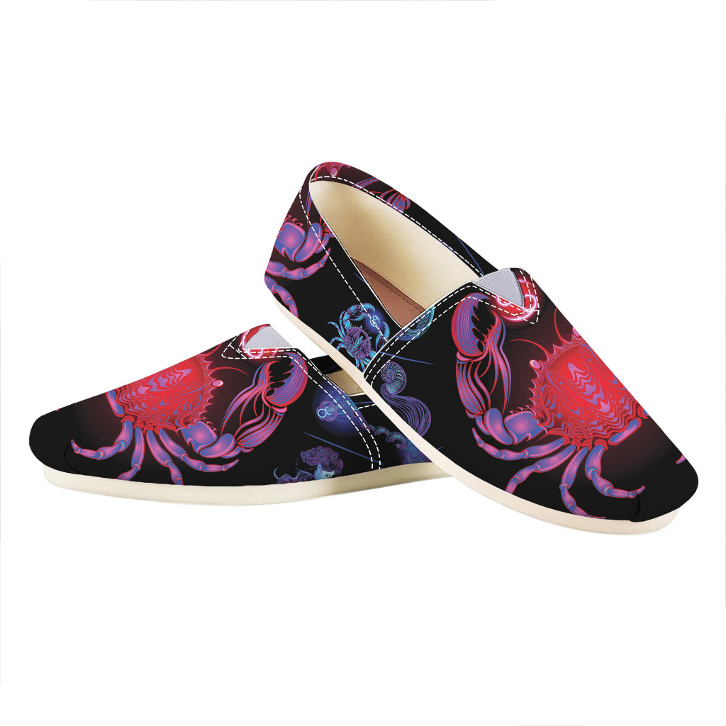 Cancer And Astrological Signs Print Casual Shoes