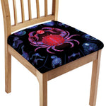 Cancer And Astrological Signs Print Chair Cushion Cover