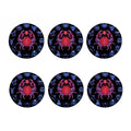 Cancer And Astrological Signs Print Coaster Set