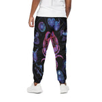 Cancer And Astrological Signs Print Cotton Pants