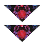 Cancer And Astrological Signs Print Dog Bandana