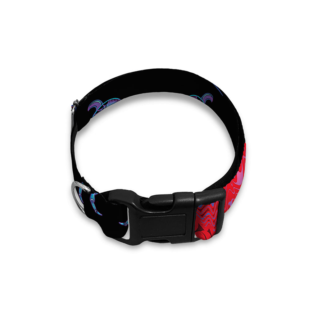 Cancer And Astrological Signs Print Dog Collar