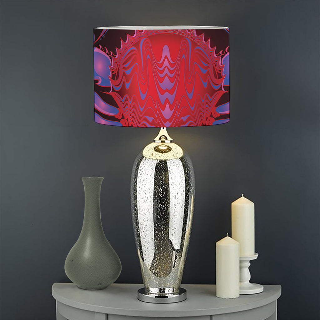 Cancer And Astrological Signs Print Drum Lamp Shade