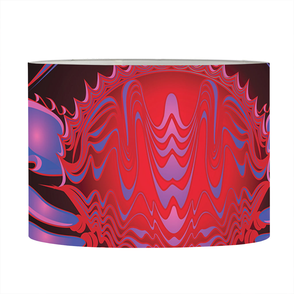 Cancer And Astrological Signs Print Drum Lamp Shade