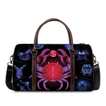 Cancer And Astrological Signs Print Duffle Bag