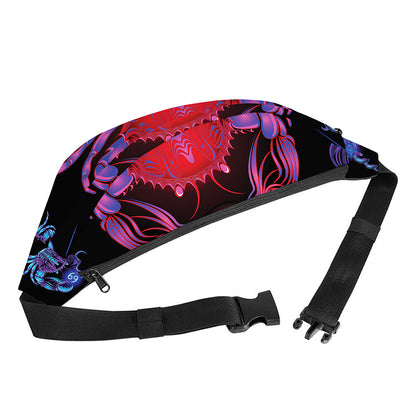 Cancer And Astrological Signs Print Fanny Pack