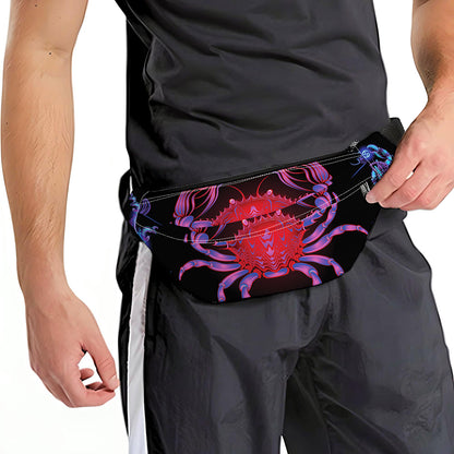 Cancer And Astrological Signs Print Fanny Pack