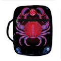 Cancer And Astrological Signs Print Front Pocket Bible Bag