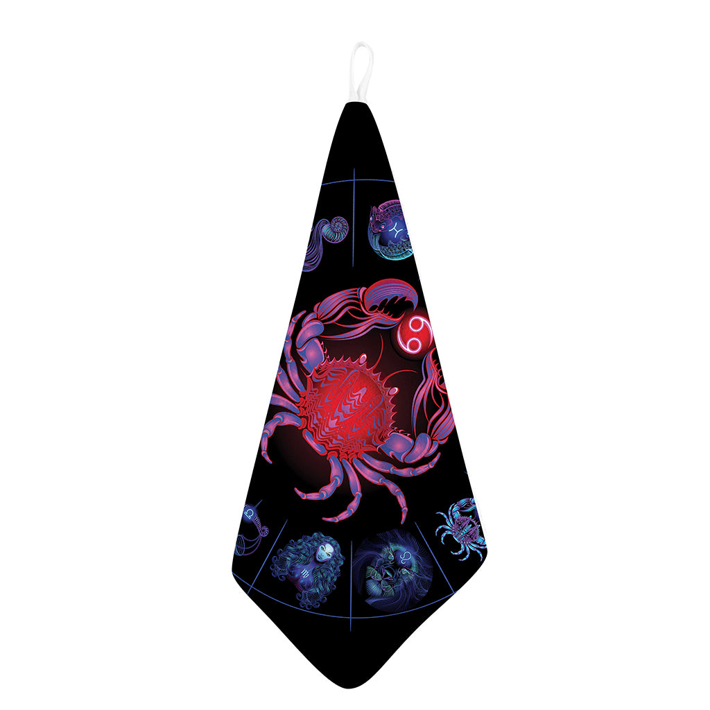 Cancer And Astrological Signs Print Hand Towel