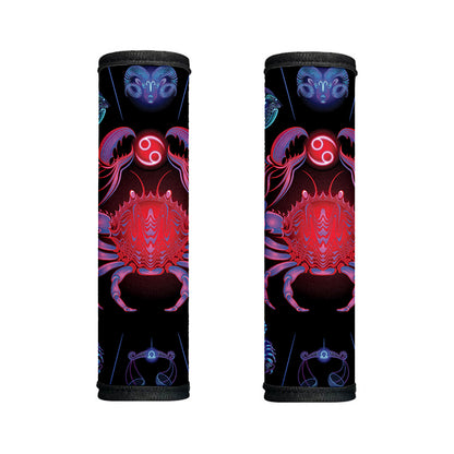 Cancer And Astrological Signs Print Handle Covers