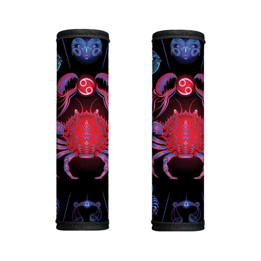 Cancer And Astrological Signs Print Handle Covers