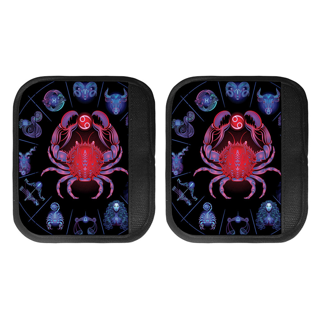 Cancer And Astrological Signs Print Handle Covers