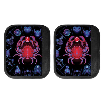 Cancer And Astrological Signs Print Handle Covers
