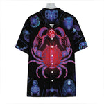 Cancer And Astrological Signs Print Hawaiian Shirt