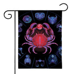 Cancer And Astrological Signs Print House Flag
