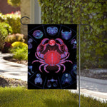 Cancer And Astrological Signs Print House Flag