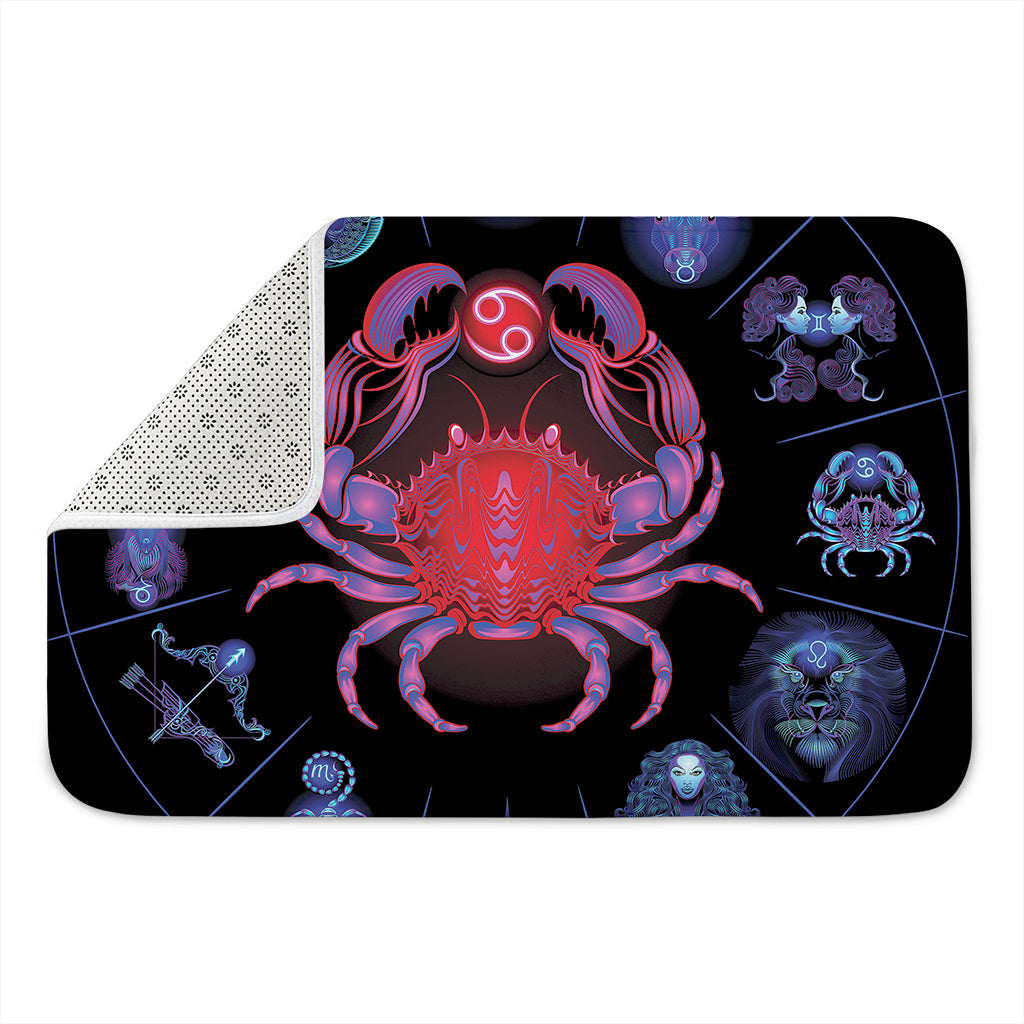 Cancer And Astrological Signs Print Indoor Door Mat