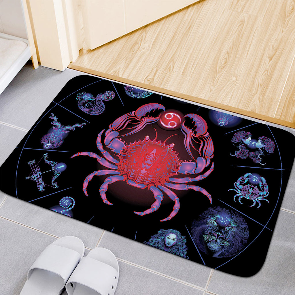 Cancer And Astrological Signs Print Indoor Door Mat